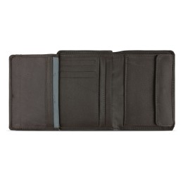 Портмоне BUGATTI ШЕДЕВР | BOMBA, с защитой данных RFID, коричневое, кожа козы/полиэстер, 10х2х12,5 см