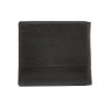 Портмоне BUGATTI АТЛАНТА | ATLANTA, чёрное, натуральная воловья кожа, 10,5х1х9 см