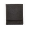 Портмоне BUGATTI АТЛАНТА | ATLANTA, чёрное, натуральная воловья кожа, 10,5х2х12,5 см