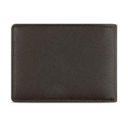 Портмоне BUGATTI БАНДА | BANDA, с защитой данных RFID, коричневое, кожа/полиэстер, 12,5х2х9 см