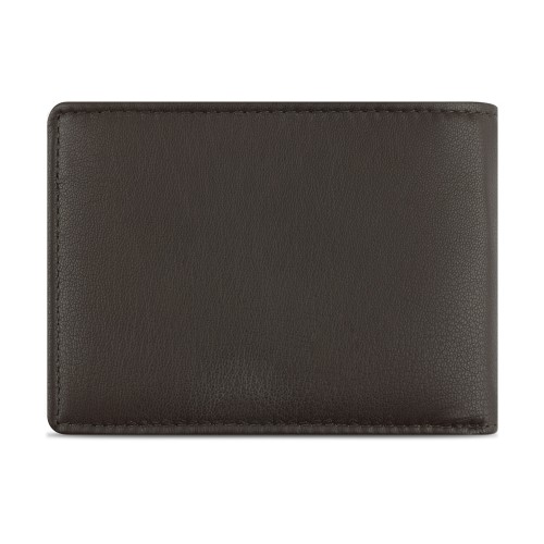 Портмоне BUGATTI БАНДА | BANDA, с защитой данных RFID, коричневое, кожа/полиэстер, 12,5х2х9 см