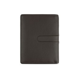 Портмоне BUGATTI ШЕДЕВР | BOMBA, с защитой данных RFID, коричневое, кожа козы/полиэстер, 10х2х12,5 см