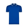 Рубашка поло "Montreal" мужская, королевский синий/белый