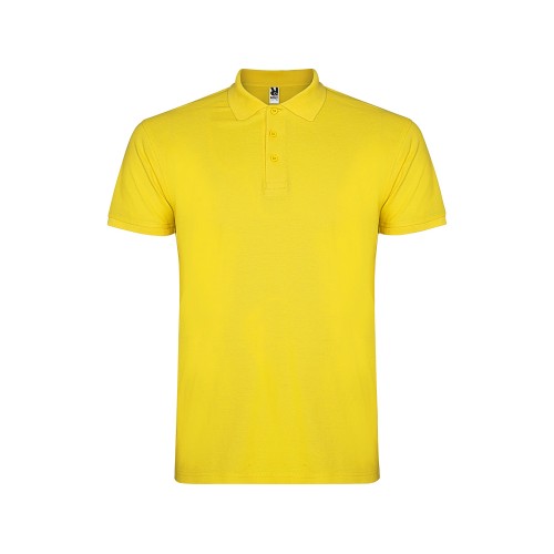 Рубашка поло "Star" мужская, желтый