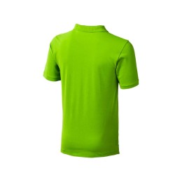 Calgary мужская футболка-поло с коротким рукавом, зеленое яблоко