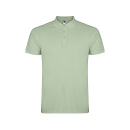 Рубашка поло "Star" мужская, припыленный зеленый