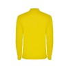 Рубашка поло "Estrella" мужская с длинным рукавом, желтый