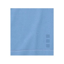 Calgary мужская футболка-поло с коротким рукавом, голубой