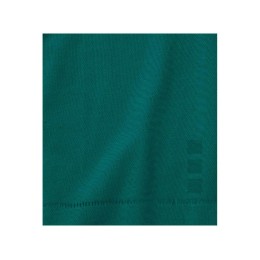 Calgary мужская футболка-поло с коротким рукавом, изумрудный