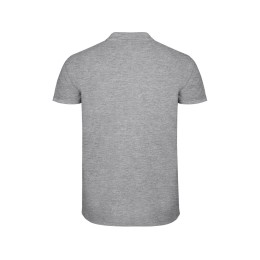 Рубашка поло "Star" мужская, серый меланж