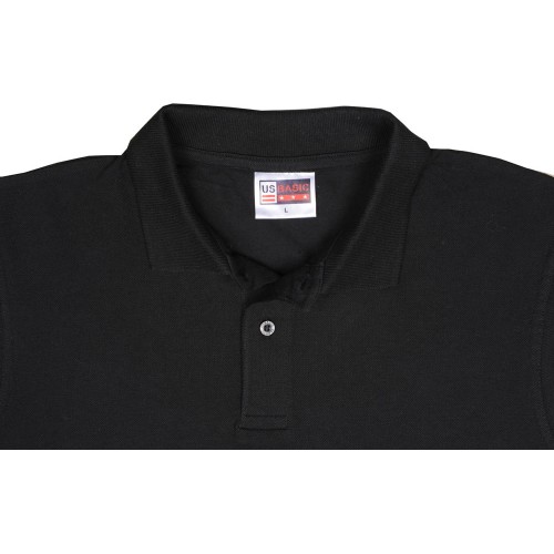 Рубашка поло "First 2.0" мужская, черный