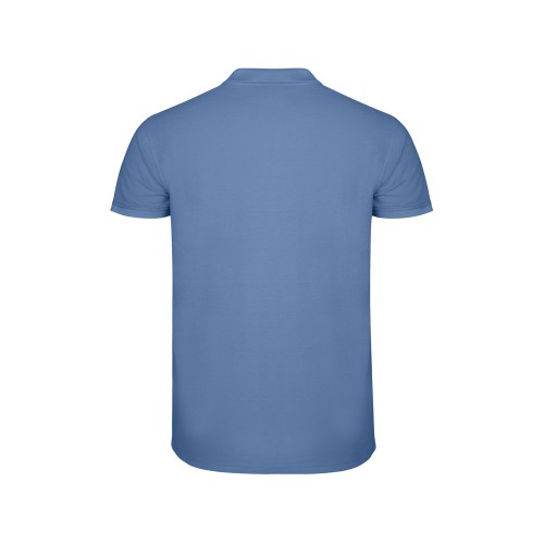 Рубашка поло "Star" мужская, лазурно-голубой