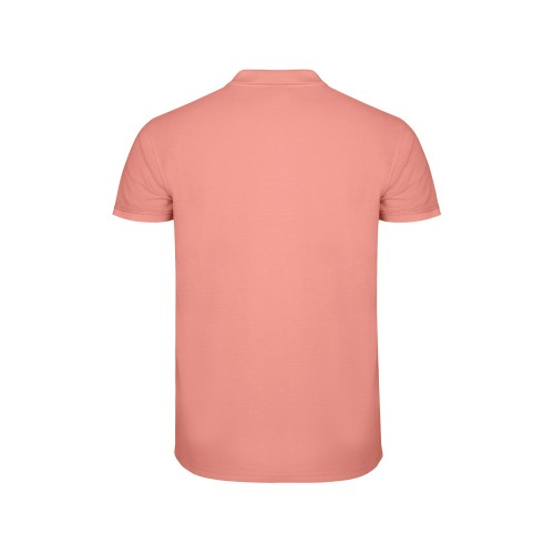 Рубашка поло "Star" мужская, оранжевая глина