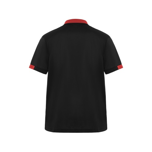 Рубашка поло "Samurai", черный/красный