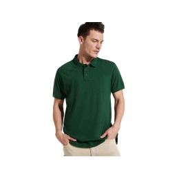 Рубашка поло "Imperium" мужская, бутылочный зеленый