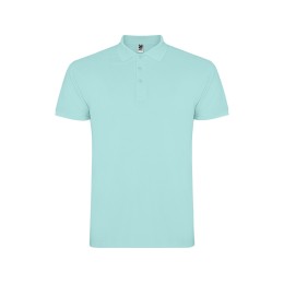 Рубашка поло "Star" мужская, ментоловый