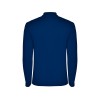 Рубашка поло "Estrella" мужская с длинным рукавом, королевский синий