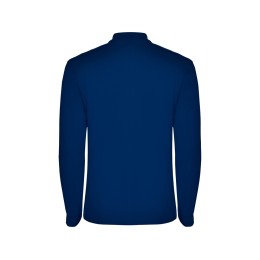 Рубашка поло "Estrella" мужская с длинным рукавом, королевский синий