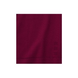 Calgary мужская футболка-поло с коротким рукавом, бургунди