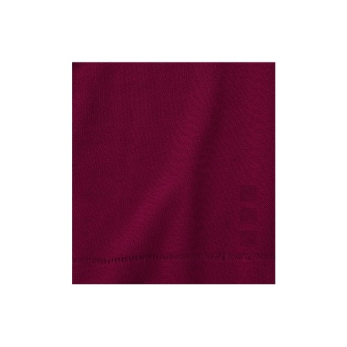 Calgary мужская футболка-поло с коротким рукавом, бургунди