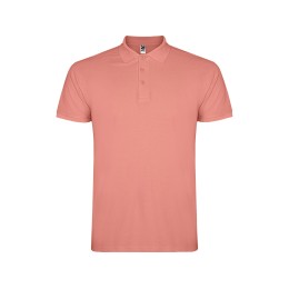 Рубашка поло "Star" мужская, оранжевая глина