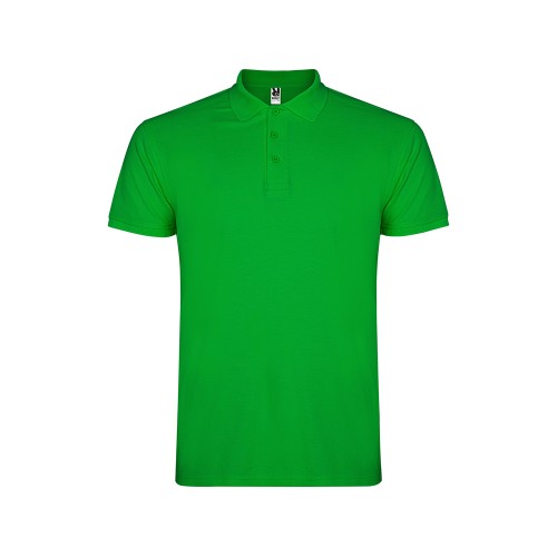 Рубашка поло "Star" мужская, травянисто-зеленый