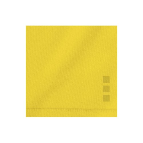 Calgary мужская футболка-поло с коротким рукавом, желтый