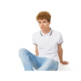 Рубашка поло "Erie" мужская, белый