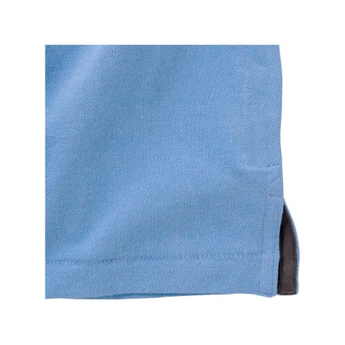 Calgary мужская футболка-поло с коротким рукавом, голубой