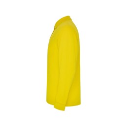 Рубашка поло "Estrella" мужская с длинным рукавом, желтый