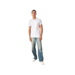 Рубашка поло "First N" мужская, белый