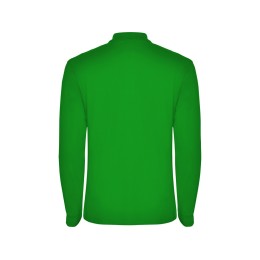 Рубашка поло "Estrella" мужская с длинным рукавом, травянисто-зеленый