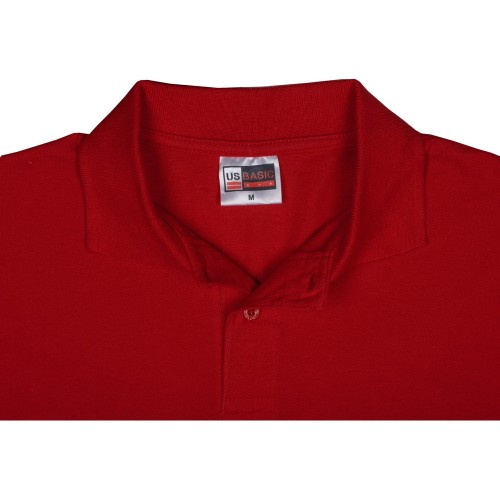 Рубашка поло "First N" мужская, красный