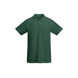 Рубашка поло "Prince" мужская, бутылочный зеленый