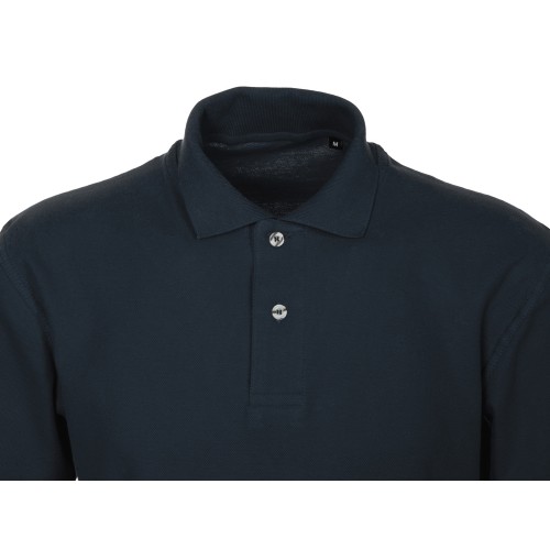 Рубашка поло "Boston 2.0" мужская, темно-синий