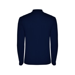 Рубашка поло "Estrella" мужская с длинным рукавом, нэйви
