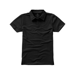 Рубашка поло "Markham" мужская, антрацит/черный