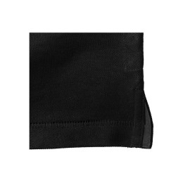 Calgary мужская футболка-поло с коротким рукавом, черный