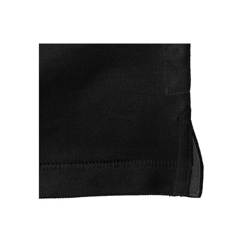 Calgary мужская футболка-поло с коротким рукавом, черный