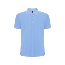 Рубашка поло "Pegaso" мужская, небесно-голубой