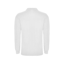 Рубашка поло "Carpe" мужская с длинным рукавом, белый