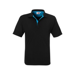 Рубашка поло "Solo" мужская, аква