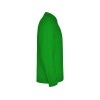 Рубашка поло "Estrella" мужская с длинным рукавом, травянисто-зеленый