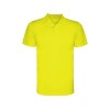 Рубашка поло "Monzha" мужская, неоновый желтый