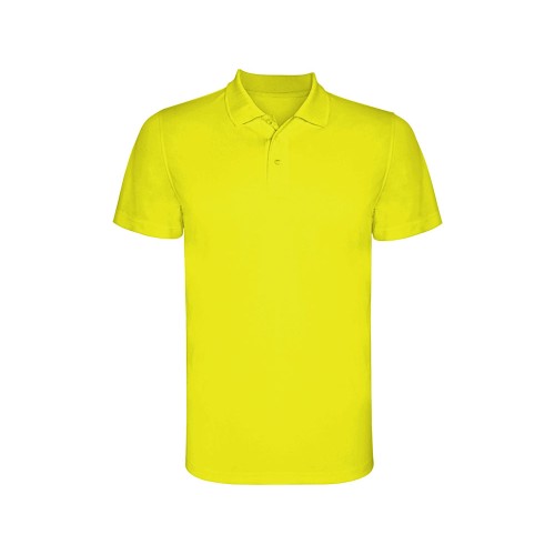 Рубашка поло "Monzha" мужская, неоновый желтый