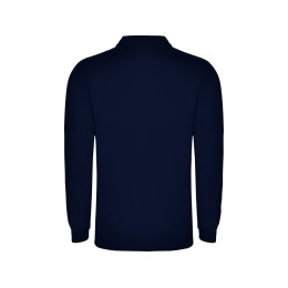 Рубашка поло "Carpe" мужская с длинным рукавом, нэйви