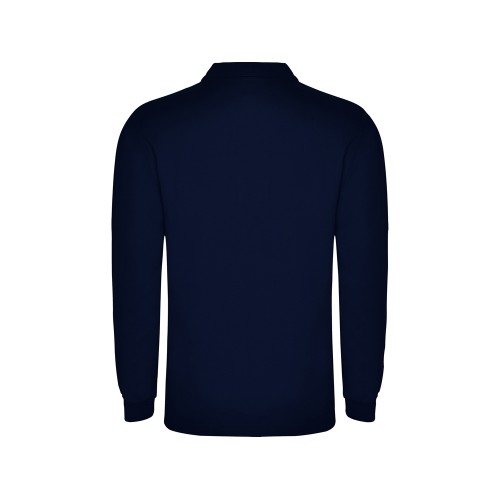 Рубашка поло "Carpe" мужская с длинным рукавом, нэйви