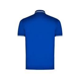Рубашка поло "Montreal" мужская, королевский синий/белый