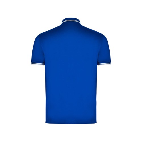 Рубашка поло "Montreal" мужская, королевский синий/белый