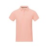 Calgary мужская футболка-поло с коротким рукавом, pale blush pink